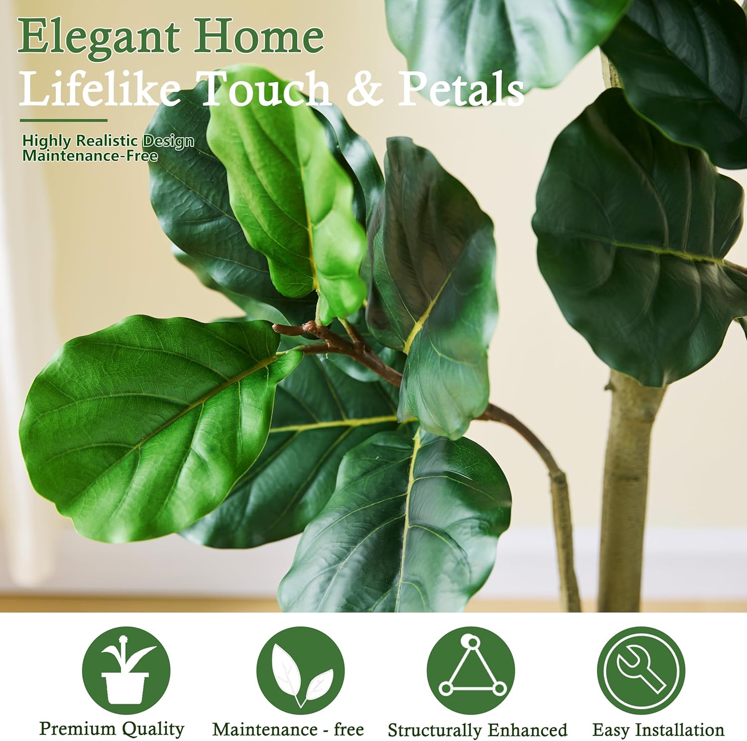 135cm Artificial Fiddle Leaf F - Fiddle Leaf Fig recension och pris