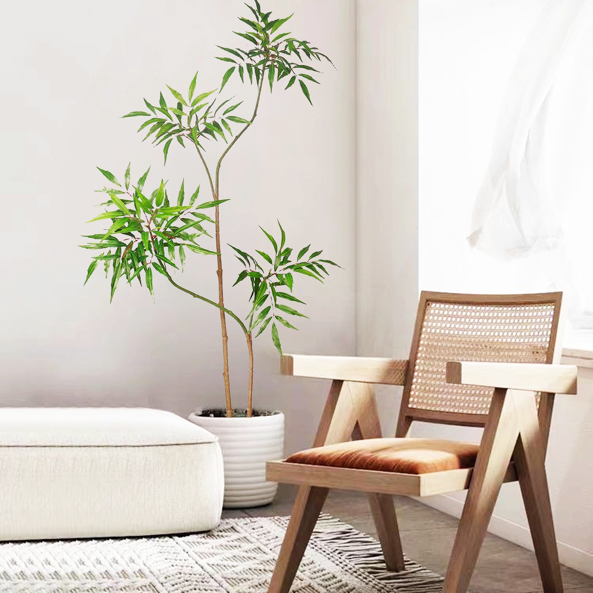 130-160CM Artificial Banyan Tr - Fiddle Leaf Fig recension och pris