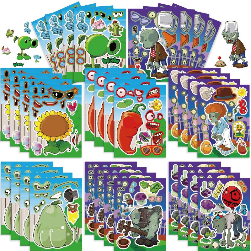 Plants Vs. Zombies Cute Cartoo - Plant Parent Sticker recension och pris