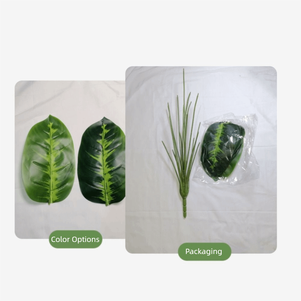 Green Plastic Artificial Ficus - Fiddle Leaf Fig recension och pris