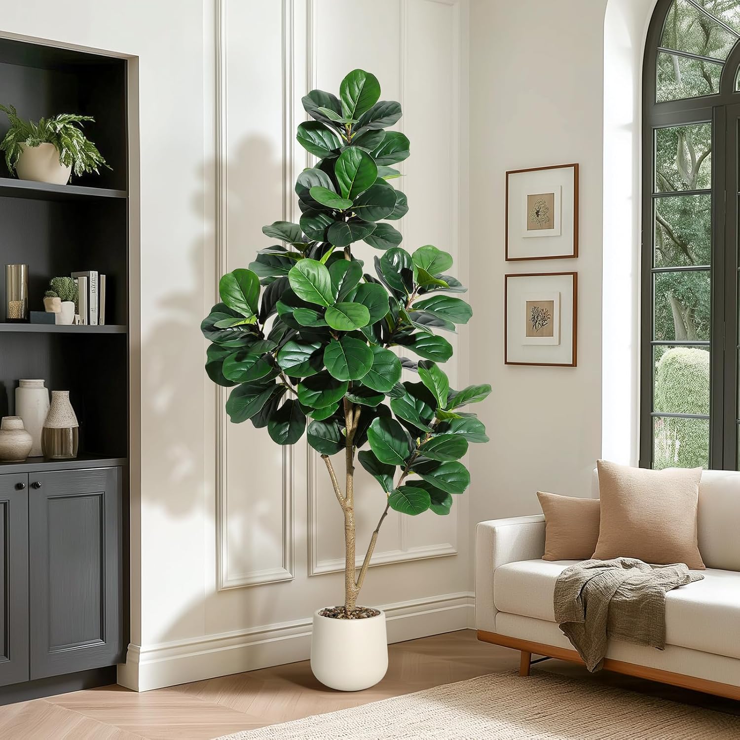 4-7 FT Fiddle Leaf Fig Tree Ar - Fiddle Leaf Fig recension och pris