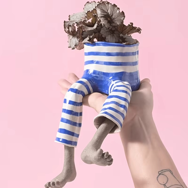 Whimsical Resin Leggy Planter  - Plant Parental recension och pris