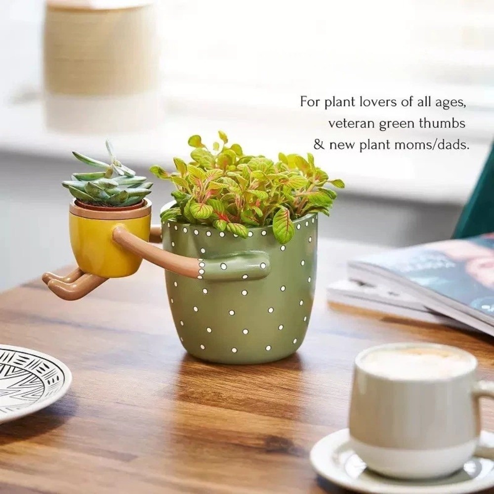 Resin Parent-child Flowerpot w - Plant Parental recension och pris