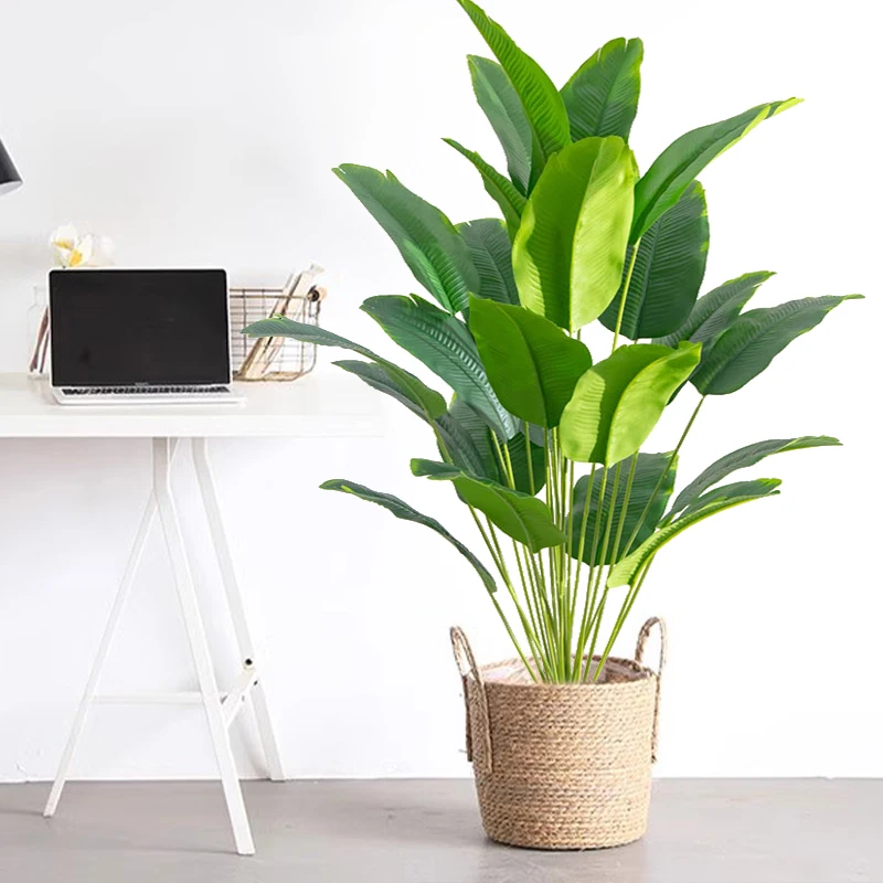 1pc Artificial Plants Large Tr - Fiddle Leaf Fig recension och pris