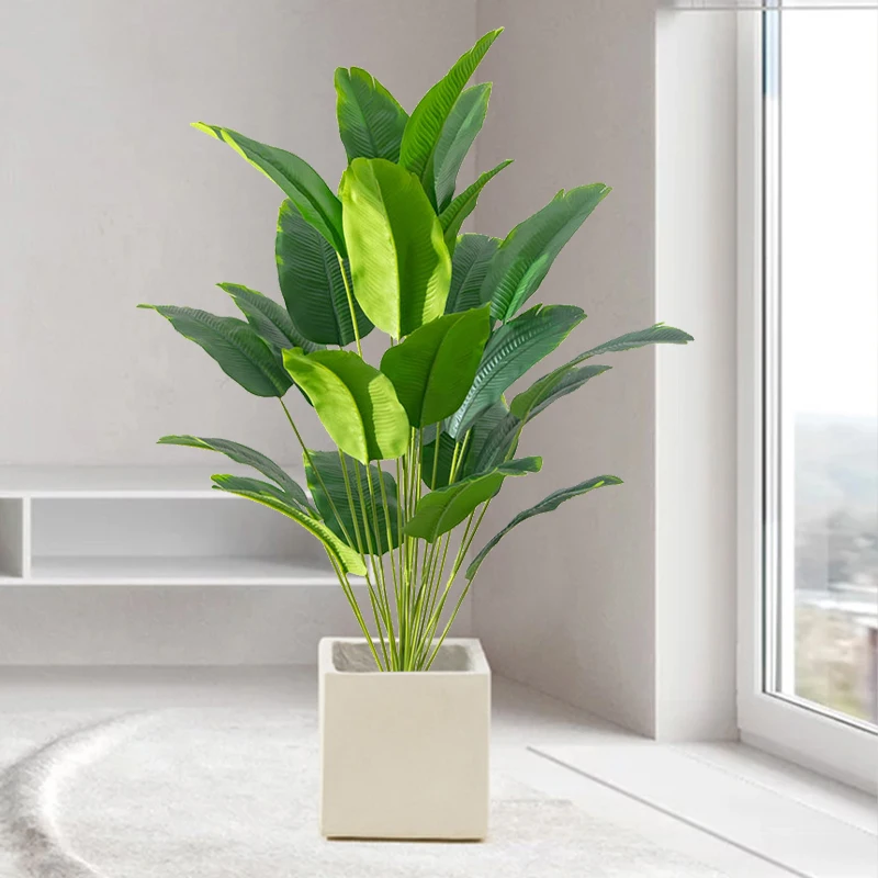 1pc Artificial Plants Large Tr - Fiddle Leaf Fig recension och pris
