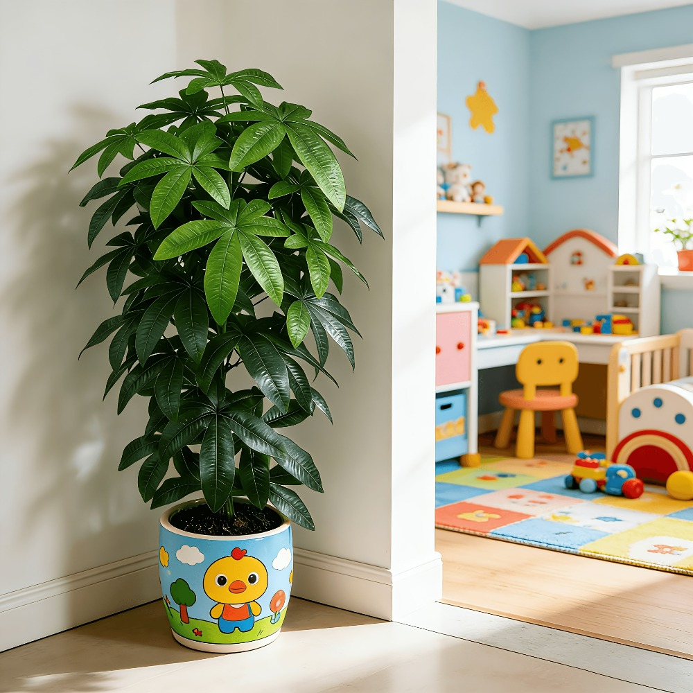 An Artificial Money Tree Pachi - Fiddle Leaf Fig recension och pris